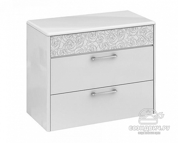 Спальный гарнитур 8 предм. "Argento"(МДФ)(Белый глянец /Экокожа Белая)-Tr-Ам