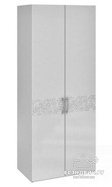 Спальный гарнитур 8 предм. "Argento"(МДФ)(Белый глянец /Экокожа Белая)-Tr-Ам