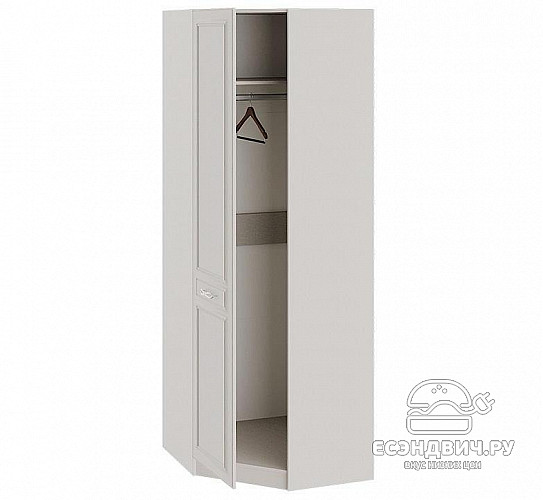 Шкаф угловой L mini "Chiaro" (МДФ)(Кашемир)-Tr-Сб