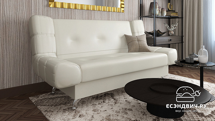 Диван-книжка Roberto (Кожзам светлый/Кожзам светлый)