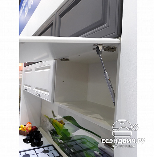 Шкаф 60 "Форд" (МДФ ) (Белый Софт) /Gnt/Ev/М4