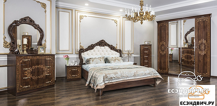 Комод "Клео" (МДФ) (Караваджо глянец/Патина/Шелкография/Лак) UgPt