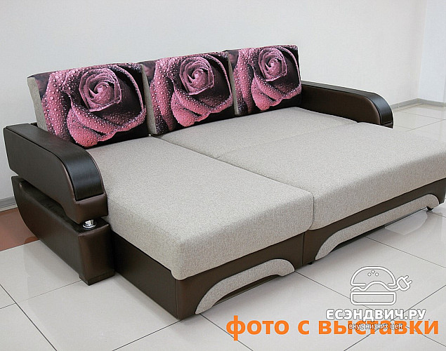 Диван угловой (универс.угол) Диего (Велюр Kengoo Olive (AT)/МДФ Венге)