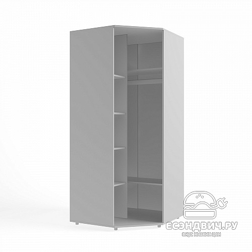 Шкаф угловой "Лаворо" (Анкор светлый/Анкор светлый) D_Mi