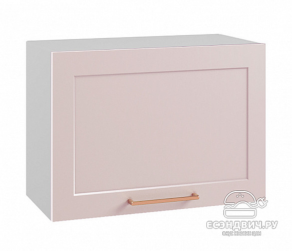 Шкаф высокий 600 верхнее откр. "Йорк" (МДФ) (Роза) /DSV/Kv/ВПГ600