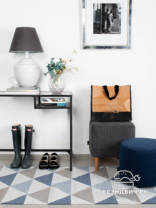 Ковер 135x200 (тканый, безворсовый) "Эмбер" (LINE OLAF) -Arb