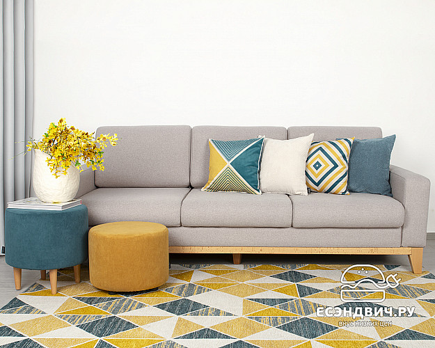 Ковер 135x200 (тканый, безворсовый) "Эмбер" (LINE SVEN) -Arb