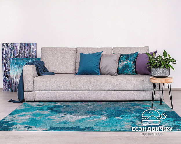 Ковер 135х200 (тканый, безворсовый) "Эмбер" (ALINA DELPHI) -Arb