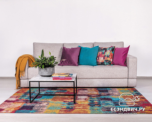 Ковер 135х200 (тканый, безворсовый) "Эмбер" (ALINA JUMBLE) -Arb