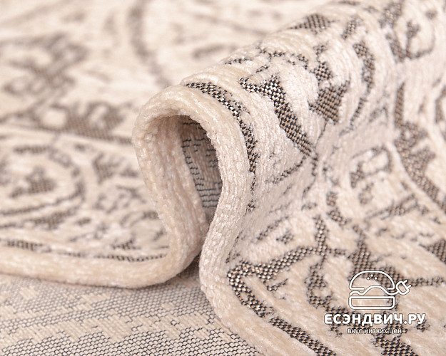 Ковер 135х200 (шенилл, безворсовый) "Эмбер" (SOLA BLANCA) -Arb