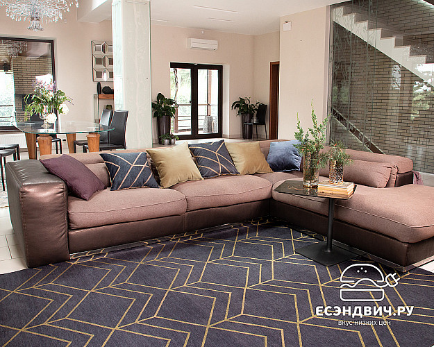 Ковер 200x290 (шенилл, безворсовый) "Эмбер" (TIME MATRIX) -Arb