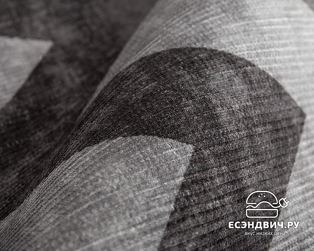 Ковер 60x160 (шенилл, безворсовый) "Эмбер" (URBAN ZIGZAG) -Arb