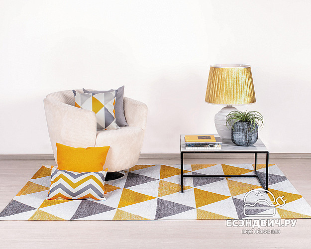 Ковер 80х150 (тканый, безворсовый) "Эмбер" (LINE OTTO) -Arb