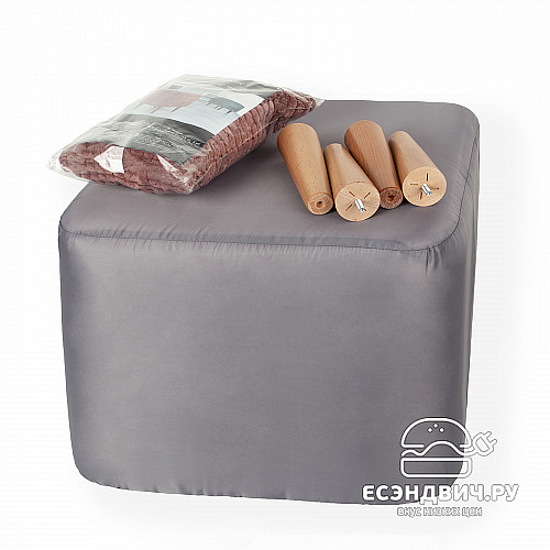 Банкетка квадро "Эмбер" (CIVIC CORAL/Бук) -Arb/Аз