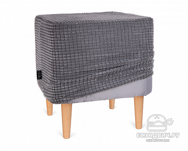 Банкетка квадро "Эмбер" (CIVIC GRAFIT/Бук) -Arb/Аз