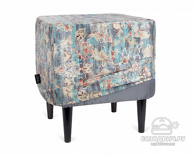 Банкетка квадро "Эмбер" (FANCY/Венге) -Arb/Аз