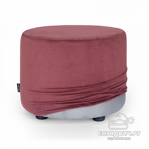 Пуф "Эмбер" (ULTRA MARSALA) -Arb/Пл