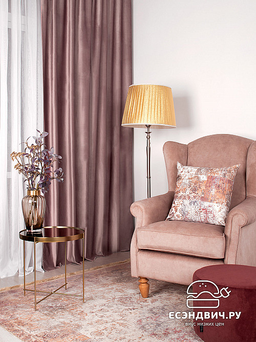 Пуф "Эмбер" (ULTRA MARSALA) -Arb/Пл