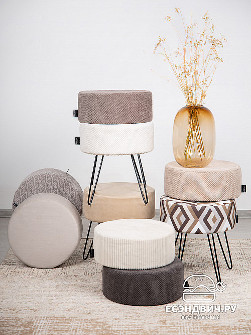 Банкетка ferro "Эмбер" (AMIGO JAVA/Металл черный) -Arb/Мт