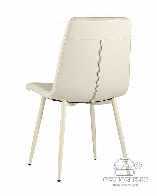 Стул "Отто" (Экокожа Бежевая/Металл бежевый)/SG/Vlt