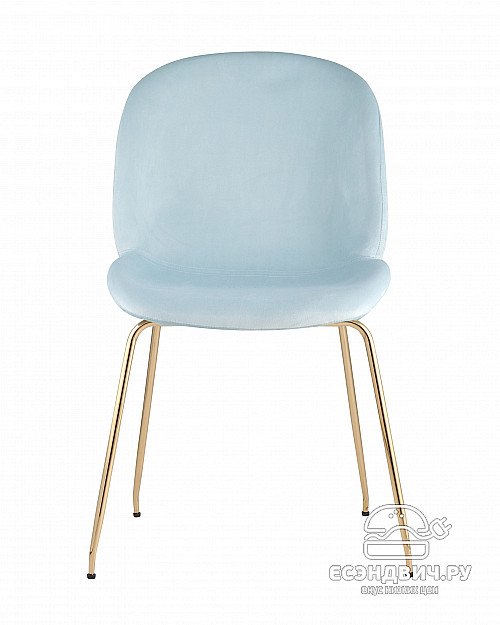 Стул "Робин" (Бархат Мятный/Металл цвет Золото)/SG/Trn