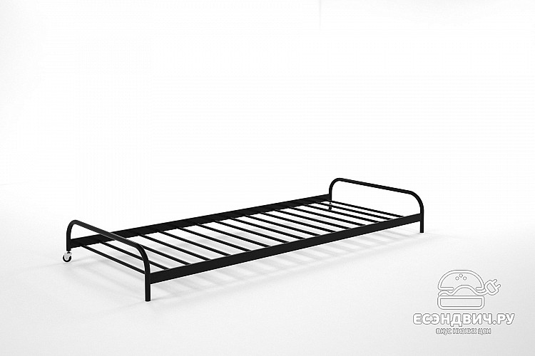 Блок выкатной для кровати 800 "Ларго"(Металл Черная шагрень)-MS/Вкт