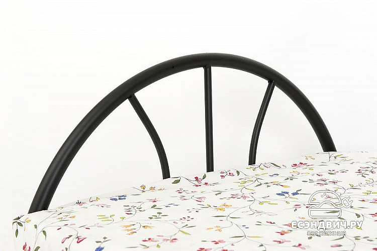 Кровать 900  "Дана" (Металл Черный) Tch/5486