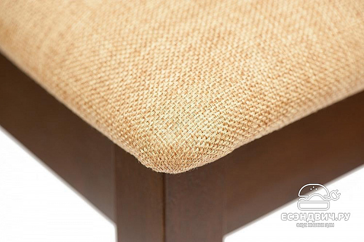 Стул "Алфи" (Дерево цвет Cappuchino/Ткань Песочный) Tch/9241