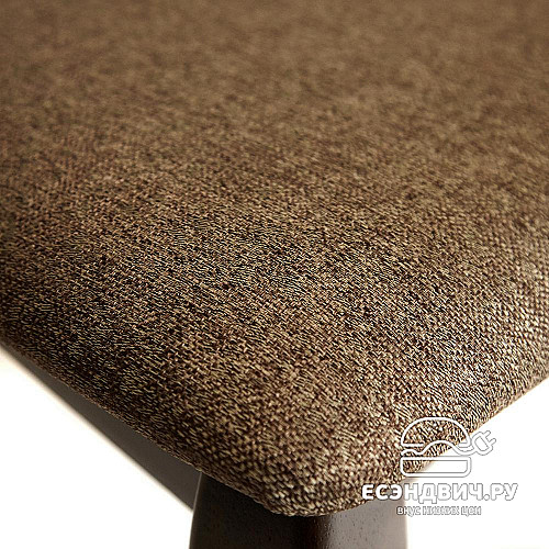 Стул "Лали" (Дерево цвет Cappuchino/Ткань коричневая) Tch/12895