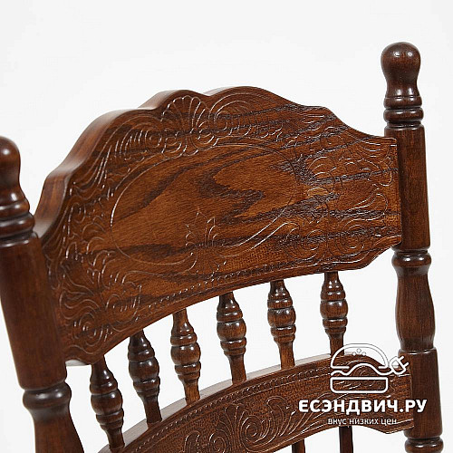 Стул "Кантри" (Дерево цвет Темный орех) Tch/13378