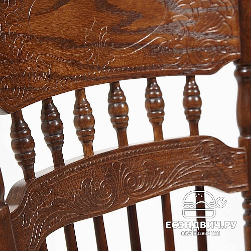 Стул "Кантри" (Дерево цвет Темный орех) Tch/13378