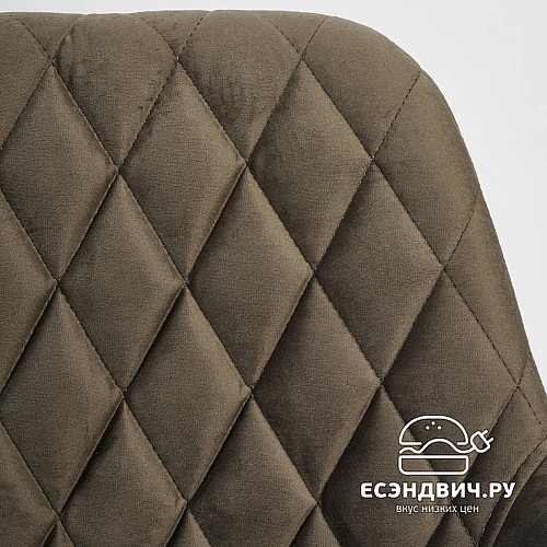 Кресло "Беата" (Велюр Темно-серый/Металл Черный) Tch/14319