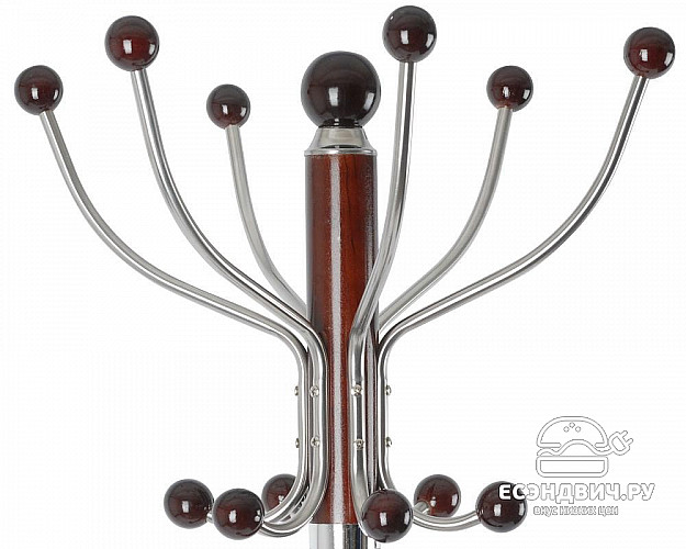 Вешало №29 "Спарк" (Дерево цвет Красное дерево/Металл) Tch/548