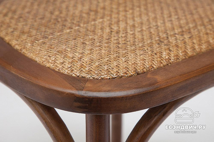 Стул "Прованс" (Дерево цвет Манго/Сиденье Ротанг) Tch/10979