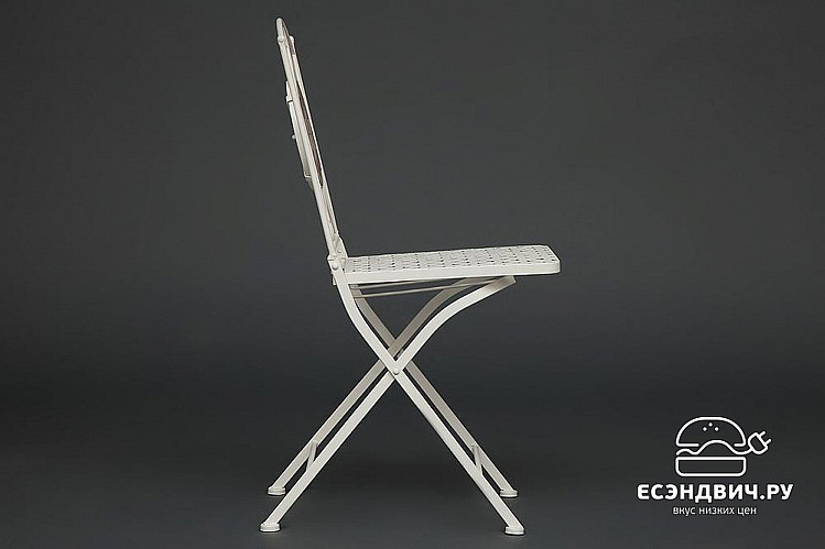 Стул складной mosaic "Патио" (Металл Слоновая кость/Мозаика Звезда) Tch/10651