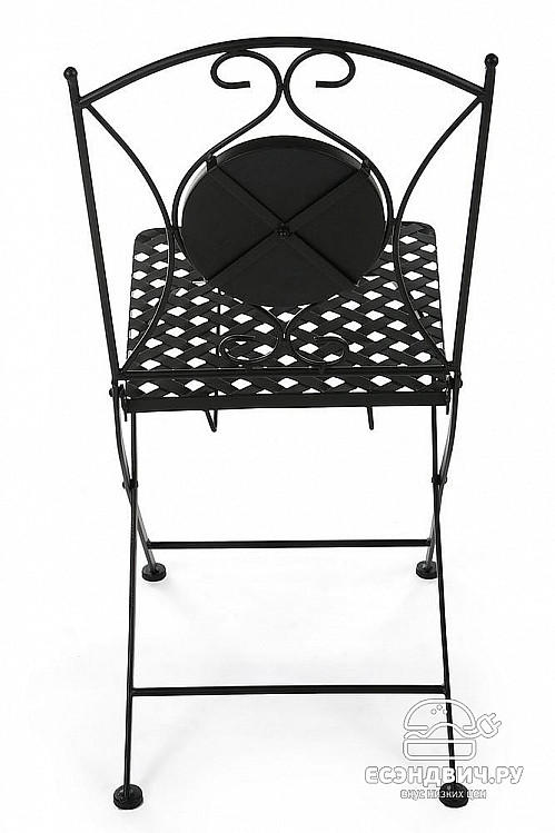 Стул складной mosaic "Патио" (Металл Черный/Мозаика Канада) Tch/10837
