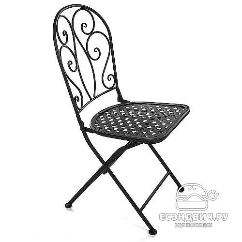 Стул складной P "Патио" (Металл Черный) Tch/9968