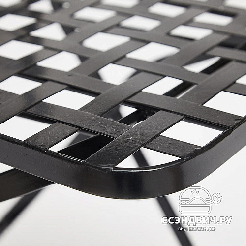 Стул складной mosaic "Патио" (Металл Черный/Мозаика Blue) Tch/13326