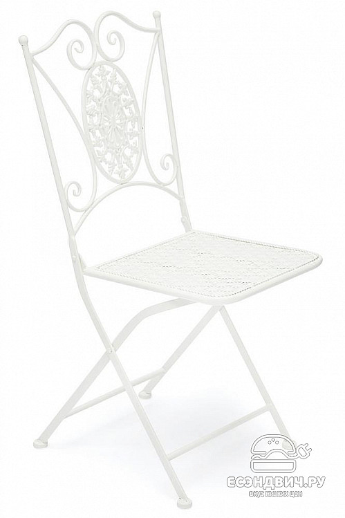 Стул складной D "Патио" (Металл Слоновая кость) Tch/10256