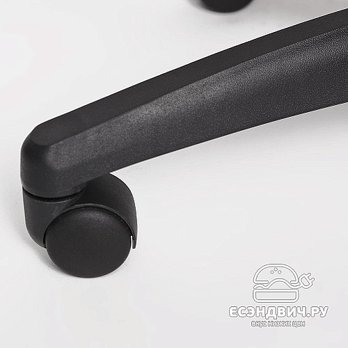 Кресло S "Брэм" (Кожзам Черный/Кожзам Синий/Пластик Черный) Tch/1048