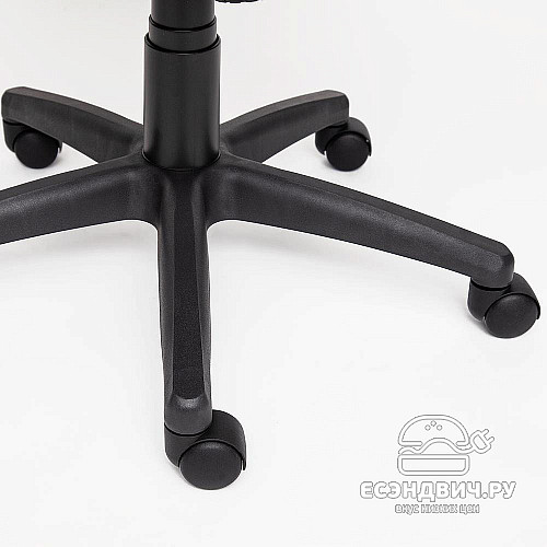 Кресло "Драйв" (Кожзам Бежевый/Ткань Бронза/Пластик Черный) Tch/10582