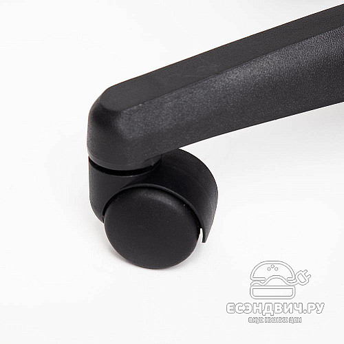 Кресло "Драйв" (Кожзам Коричневый/Ткань Бронза/Пластик Черный) Tch/10586