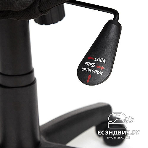 Кресло "Драйв" (Ткань Черная/Ткань Серая/Пластик Черный) Tch/12856