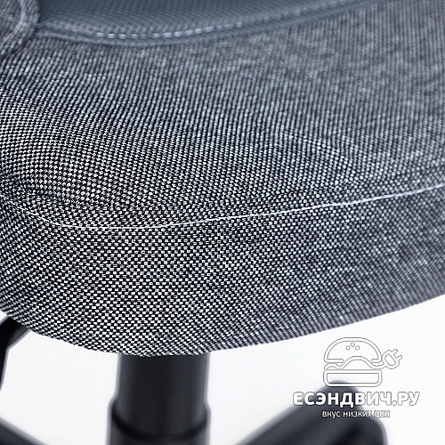 Кресло "Прайм" (Ткань Серая/Пластик Черный) Tch/11715