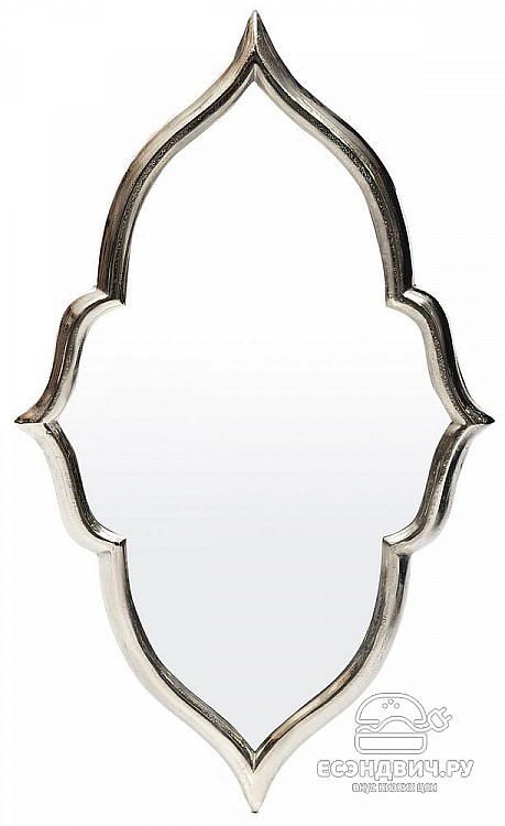 Зеркало L "Харпер" (Металл цвет Никель) Tch/12580