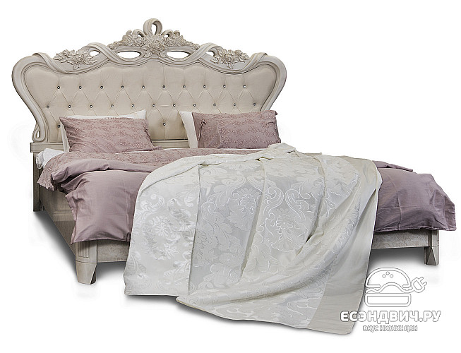 Спальный гарнитур 4 предм. "Таис" (МДФ) (Корень ясеня/Патина/Лак/Бархат) UgAf3