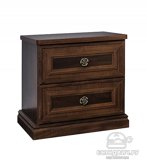 Спальный гарнитур 6 предм. "Таис" (МДФ) (Орех караваджо/Патина/Лак/Бархат) UgAf7