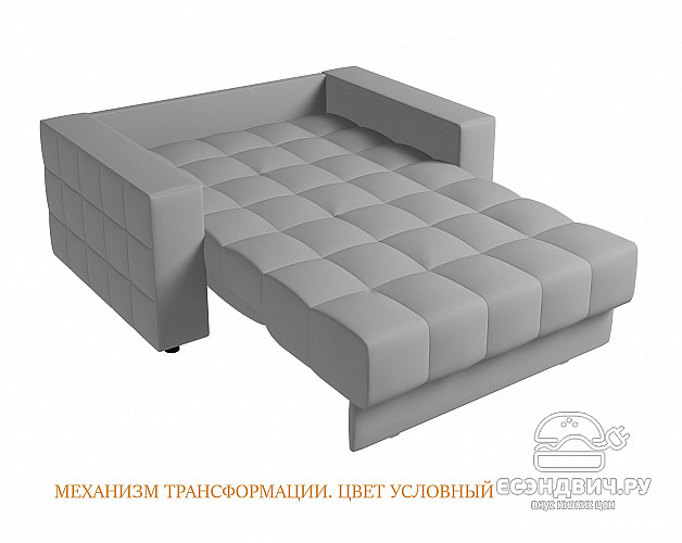 Диван Relax 1,2 (Велюр Vital Blue (AT)/Ps/Ak