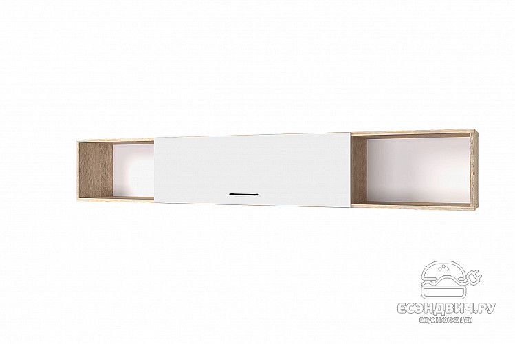 Детская 5 предм. L "Атланта" (МДФ) (Сонома/Белый софт) /Gnt/Ант