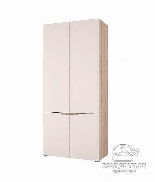 Детская 5 предм. L "Атланта" (МДФ) (Сонома/Белый софт) /Gnt/Ант